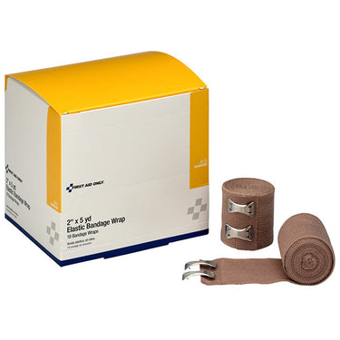 Elastic Bandage w/ 2 Fasteners, 2